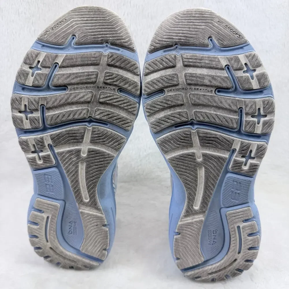 Brooks Adrenaline GTS 23 Womens Running Shoes Blue Size 9 Medium 1203811B493